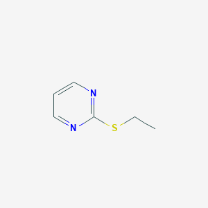 molecular formula C6H8N2S B167729 2-(Ethylthio)pyrimidine CAS No. 10132-25-9