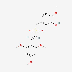 molecular formula C19H22O7S B1677293 ON-013100 CAS No. 865783-95-5