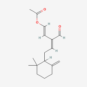 molecular formula C17H24O3 B1677296 Onchidal CAS No. 67656-42-2