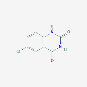 molecular formula C8H5ClN2O2 B167731 6-氯喹唑啉-2,4(1H,3H)-二酮 CAS No. 1640-60-4