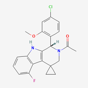 molecular formula C22H20ClFN2O2 B1677310 (R)-ONO-2952 CAS No. 895169-20-7