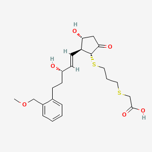 molecular formula C23H32O6S2 B1677325 Ono-AE1-329 