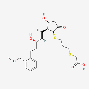molecular formula C23H32O6S2 B1677325 Ono-AE1-329 CAS No. 253350-43-5