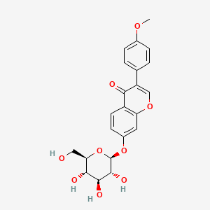 molecular formula C22H22O9 B1677330 Ononin CAS No. 486-62-4