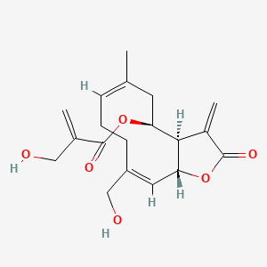 molecular formula C19H24O6 B1677331 Onopordopicrin CAS No. 19889-00-0