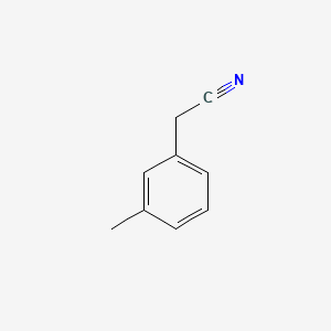 molecular formula C9H9N B1677351 3-Methylbenzyl cyanide CAS No. 2947-60-6