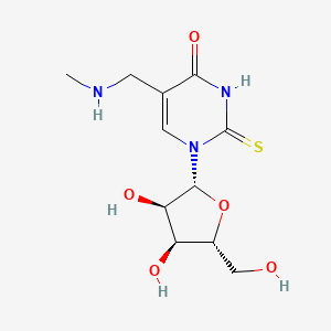 molecular formula C11H17N3O5S B1677369 Mnm5s2U CAS No. 32860-54-1