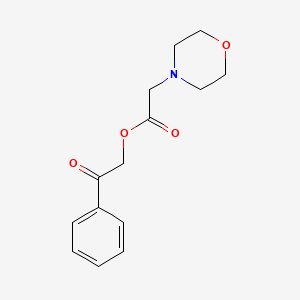 molecular formula C27H28NO6 B1677373 Mobecarb CAS No. 15518-84-0