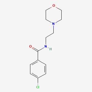 molecular formula C13H17ClN2O2 B1677376 莫氯贝胺 CAS No. 71320-77-9