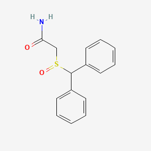 molecular formula C15H15NO2S B1677378 莫达非尼 CAS No. 68693-11-8