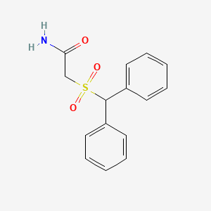 molecular formula C15H15NO3S B1677382 Modafinil Sulfone CAS No. 118779-53-6