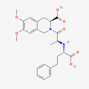 molecular formula C25H30N2O7 B1677388 Moexiprilat CAS No. 103775-14-0