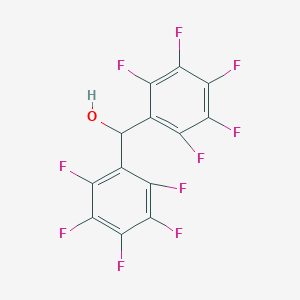 molecular formula C13H2F10O B167739 Decafluorobenzhydrol CAS No. 1766-76-3