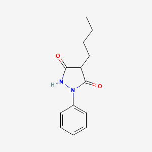 molecular formula C13H16N2O2 B1677390 Mofebutazone CAS No. 2210-63-1