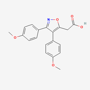 molecular formula C19H17NO5 B1677391 Mofezolac CAS No. 78967-07-4