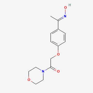molecular formula C14H18N2O4 B1677394 Mofoxime CAS No. 29936-79-6