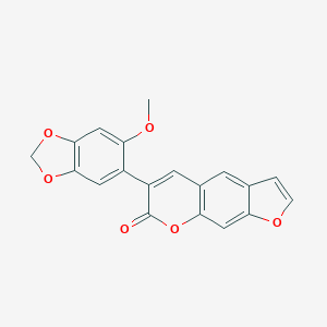 molecular formula C19H12O6 B167740 Pachyrrhizin CAS No. 10091-01-7