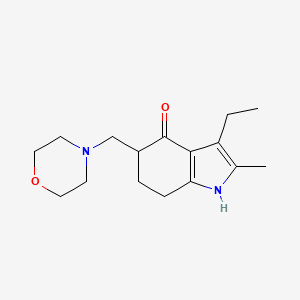 molecular formula C16H24N2O2 B1677401 Molindone CAS No. 7416-34-4