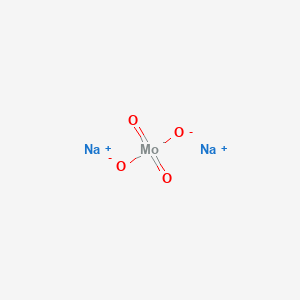 molecular formula MoO4.2Na<br>Na2MoO4<br>MoNa2O4 B1677407 Sodium molybdate CAS No. 13466-16-5