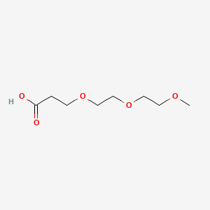 molecular formula C8H16O5 B1677427 m-PEG2-CH2CH2COOH 