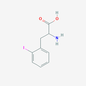molecular formula C9H10INO2 B167743 2-Amino-3-(2-iodophenyl)propanoic acid CAS No. 1986-86-3