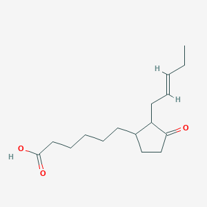 6-(3-Oxo-2-(pent-2-enyl)cyclopentyl)hexanoic acid