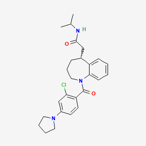 molecular formula C26H32ClN3O2 B1677439 Opc 51803 CAS No. 192514-54-8