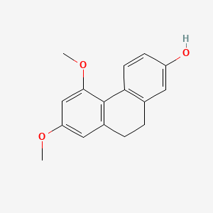 molecular formula C16H16O3 B1677456 Orchinol CAS No. 41060-20-2