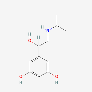 molecular formula C11H17NO3 B1677457 Metaproterenol CAS No. 586-06-1