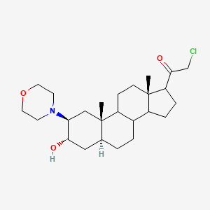 molecular formula C25H40ClNO3 B1677468 Org20599 CAS No. 156685-94-8