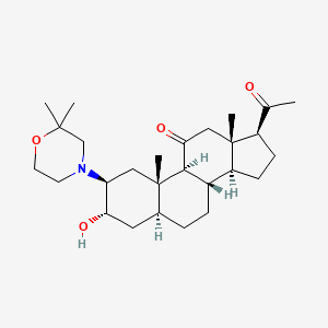 molecular formula C27H43NO4 B1677469 Org 21465 CAS No. 167946-96-5