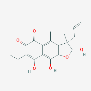 molecular formula C20H22O6 B167747 Coleon A CAS No. 1984-44-7