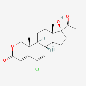 molecular formula C20H25ClO4 B1677506 Osaterone CAS No. 105149-04-0