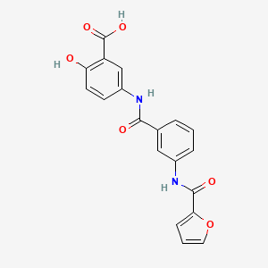 molecular formula C19H14N2O6 B1677512 OSS_128167 