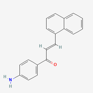 (2E)-1-(4-Aminophenyl)-3-(1-naphthyl)-prop-2-EN-1-one