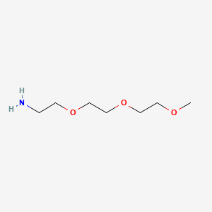 molecular formula C7H17NO3 B1677516 Trimethoprim-PEG3-amine TFA CAS No. 74654-07-2