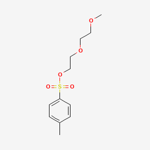 molecular formula C12H18O5S B1677519 2-(2-甲氧基乙氧基)乙基对甲苯磺酸酯 CAS No. 50586-80-6