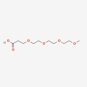 molecular formula C10H20O6 B1677520 2,5,8,11-Tetraoxatetradecan-14-oic acid CAS No. 67319-28-2