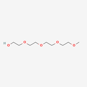 molecular formula C9H20O5<br>HO(CH2CH2O)4CH3<br>C9H20O5 B1677521 2,5,8,11-Tetraoxatridecan-13-ol CAS No. 23783-42-8