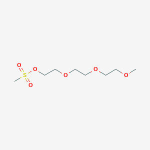 molecular formula C8H18O6S B1677526 m-PEG3-OMs 