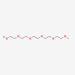 molecular formula C11H24O6 B1677528 2-(2-{2-[2-(2-甲氧基-乙氧基)-乙氧基]-乙氧基}-乙氧基)-乙醇 CAS No. 23778-52-1