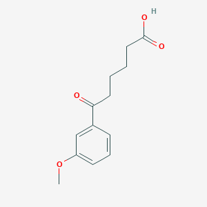 molecular formula C13H16O4 B167753 6-(3-Methoxyphenyl)-6-oxohexanoic acid CAS No. 1884-40-8