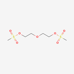 molecular formula C6H14O7S2 B1677549 Ethanol, 2,2'-oxybis-, dimethanesulfonate CAS No. 34604-52-9