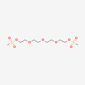 molecular formula C10H22O9S2 B1677550 1,11-双（甲磺酰氧基）-3,6,9-三氧代烷 CAS No. 55400-73-2