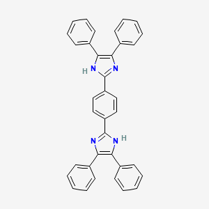 molecular formula C36H26N4 B1677553 MSX-130 
