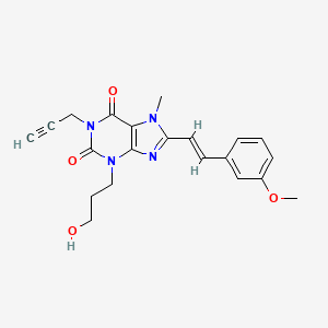molecular formula C21H22N4O4 B1677554 Msx-2 CAS No. 261717-18-4