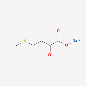 molecular formula C5H7NaO3S B1677560 Sodium 4-(methylthio)-2-oxobutanoate CAS No. 51828-97-8