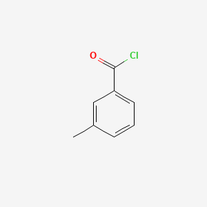 molecular formula C8H7ClO B1677575 3-Methylbenzoyl chloride CAS No. 1711-06-4