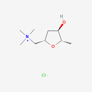 molecular formula C9H20ClNO2 B1677578 Muscarine chloride CAS No. 2303-35-7