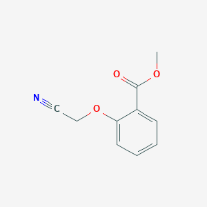 molecular formula C10H9NO3 B167758 Methyl 2-(cyanomethoxy)benzoate CAS No. 1641-00-5